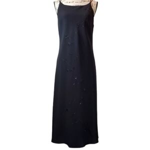 Jones New York Dress W/Pretty Beading Size 14